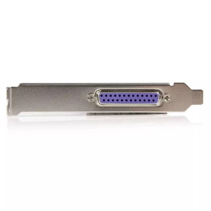 StarTech.com Scheda PCIe parallela a 1 porta - Scheda adattatore da PCI Express a parallela DB25 - Scheda di espansione desktop controller LPT per stampanti, scanner e plotter - SPP/ECP - Standard/Low Profile