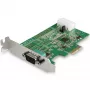 StarTech.com Adattatore seriale RS232 PCI Express a 1 porta - Controller host seriale PCIe RS232 - Da PCIe a seriale DB9 - UART 16950 - Scheda di espansione low profile - Windows e Linux