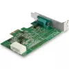 StarTech.com Adattatore seriale RS232 PCI Express a 1 porta - Controller host seriale PCIe RS232 - Da PCIe a seriale DB9 - UART 16950 - Scheda di espansione low profile - Windows e Linux