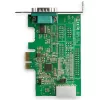 StarTech.com Adattatore seriale RS232 PCI Express a 1 porta - Controller host seriale PCIe RS232 - Da PCIe a seriale DB9 - UART 16950 - Scheda di espansione low profile - Windows e Linux