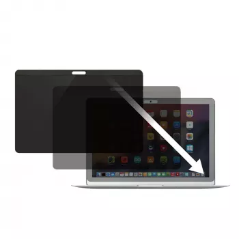 StarTech.com Filtro privacy per laptop da 13 pollici MacBook Pro e MacBook Air – Filtro di sicurezza magnetico rimovibile – Protezione schermo con riduzione della luce blu 16:10 – opaco/lucido – +/-30 gradi