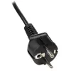 StarTech.com Cavo di alimentazione per laptop 1m, da Schuko EU a C5, 2,5 A, 250 V, 18AWG, cavo AC di ricambio per notebook/laptop, cavo per alimentatore, cavo di ricarica laptop, cavo di alimentazione a trifoglio/mickey mouse