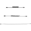 StarTech.com Cavo di ricarica USB-A a C 1m, cavo a spirale, heavy duty, ricarica rapida e sincronizzazione, cavo USB 2.0 A a USB Type-C di alta qualità, fibra aramidica robusta, cavo USB maschio-maschio durevole