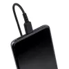 StarTech.com Cavo di ricarica USB-C 20in (50cm), cavo a spirale, robusto, ricarica rapida e sincronizzazione, USB 2.0 Type-C, con fibra aramidica resistente, cavo USB maschio-maschio durevole, nero