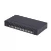 StarTech.com Switch KVM DisplayPort a 8 porte con kit di montaggio rack 1U, 4K 60Hz DP 1.2, commutazione tramite tasti e hotkey, hub USB a 4 porte, indipendente dal sistema operativo, conforme TAA
