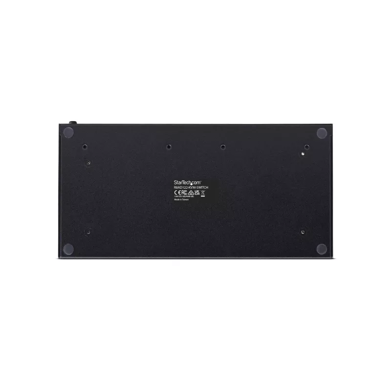 StarTech.com Switch KVM DisplayPort a 8 porte con kit di montaggio rack 1U, 4K 60Hz DP 1.2, commutazione tramite tasti e hotkey, hub USB a 4 porte, indipendente dal sistema operativo, conforme TAA