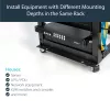 StarTech.com Kit adattatore profondità guide per rack server - 1U