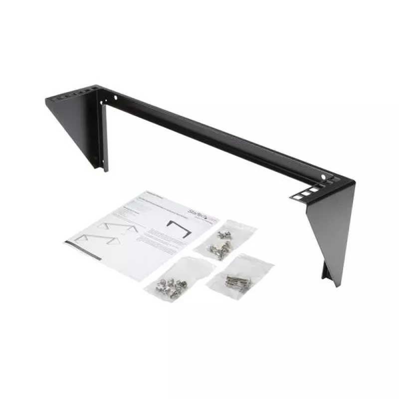 StarTech.com Supporto verticale da parete 2U 19 pollici per dispositivi in acciaio