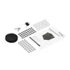 StarTech.com Armadio di rete a parete 4-Post 9U con ripiano 1U, rack server a parete 19 pollici per dispositivi dati/AV/elettronica/computer, piccolo case rack ventilato