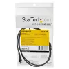 StarTech.com Cavo di ricarica USB-C da 1m – cavo robusto per ricarica rapida e sincronizzazione USB 2.0 Type-C a USB-C per laptop – guaina TPE fibra aramidica M/M 60 W nero – Samsung S10 S20 iPad Pro MS Surface