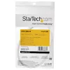 StarTech.com Cavo di ricarica USB-C da 1m – cavo robusto per ricarica rapida e sincronizzazione USB 2.0 Type-C a USB-C per laptop – guaina TPE fibra aramidica M/M 60W bianco – Samsung S10 S20 iPad Pro MS Surface