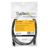 StarTech.com Cavo di ricarica USB-C da 2 m – cavo robusto per ricarica rapida e sincronizzazione USB 2.0 Type-C a USB-C per laptop – guaina TPE fibra aramidica M/M 60 W nero – Samsung S10 S20 iPad Pro MS Surface