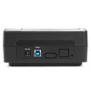 StarTech.com Docking station per disco fisso da USB 3.0 a SATA a singolo vano, dock per disco fisso USB 3.0 (5 Gbit/s), docking station esterna per HDD/SSD SATA I/II/III da 2,5/3,5 pollici, alloggiamento disco fisso a caricamento dall'alto