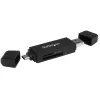 StarTech.com Lettore/scrittore di schede di memoria USB 3.0 per schede SD e microSD – USB-C e USB-A
