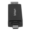 StarTech.com Lettore/scrittore di schede di memoria USB 3.0 per schede SD e microSD – USB-C e USB-A
