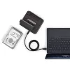 StarTech.com Docking station per disco fisso da USB 3.2 Gen 2 a SATA a doppio vano, dock per disco fisso USB 10Gbps, docking station esterna per SSD/HDD SATA I/II/III da 2,5/3,5 pollici, alloggiamento disco fisso hot-swap, caricamento dall'alto