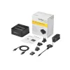 StarTech.com Docking station per disco fisso da USB 3.2 Gen 2 a SATA a doppio vano, dock per disco fisso USB 10Gbps, docking station esterna per SSD/HDD SATA I/II/III da 2,5/3,5 pollici, alloggiamento disco fisso hot-swap, caricamento dall'alto