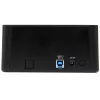 StarTech.com Duplicatore di dischi fissi standalone, clonatore/copiatore HDD/SSD a doppio vano, docking station da USB 3.1 (10 Gbit/s) a SATA III HDD/SSD, dock duplicatore di dischi fissi, clonatore di dischi fissi