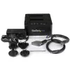 StarTech.com Duplicatore di dischi fissi standalone, clonatore/copiatore HDD/SSD a doppio vano, docking station da USB 3.1 (10 Gbit/s) a SATA III HDD/SSD, dock duplicatore di dischi fissi, clonatore di dischi fissi
