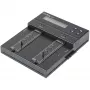 StarTech.com Duplicatore e cancellatore standalone M.2 SATA e M.2 NVMe - Clonatore/wiper HDD/SSD per M.2 PCIe AHCI/NVMe, M.2 SATA, unità SATA da 2,5/3,5 pollici - Cancellatore/duplicatore di dischi fissi esterno, TAA