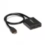 StarTech.com splitter video HDMI 4K 2 porte – splitter HDMI 1x2 – alimentazione tramite USB o alimentatore – 4K 30Hz