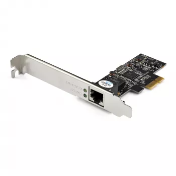 StarTech.com scheda di rete PCIe 2,5 Gbit/s 2.5GBASE-T, interna, cablata, PCI Express, Ethernet, 2500 Mbit/s, nero