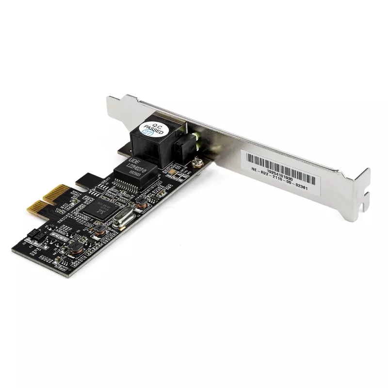 StarTech.com scheda di rete PCIe 2,5 Gbit/s 2.5GBASE-T, interna, cablata, PCI Express, Ethernet, 2500 Mbit/s, nero