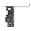 StarTech.com scheda di rete PCIe 2,5 Gbit/s 2.5GBASE-T, interna, cablata, PCI Express, Ethernet, 2500 Mbit/s, nero