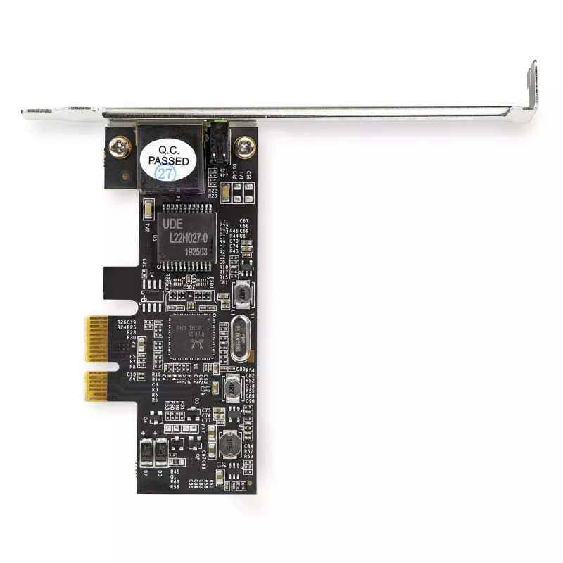 StarTech.com scheda di rete PCIe 2,5 Gbit/s 2.5GBASE-T, interna, cablata, PCI Express, Ethernet, 2500 Mbit/s, nero