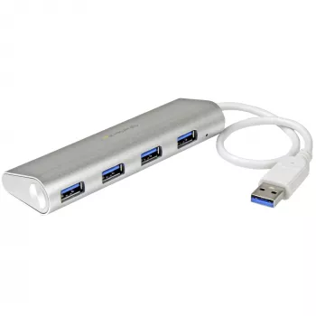 StarTech.com hub USB 4 porte, USB A a 4 porte USB-A, USB 5 Gbit/s, design robusto, bus-powered, hub USB 3.0 portatile per laptop