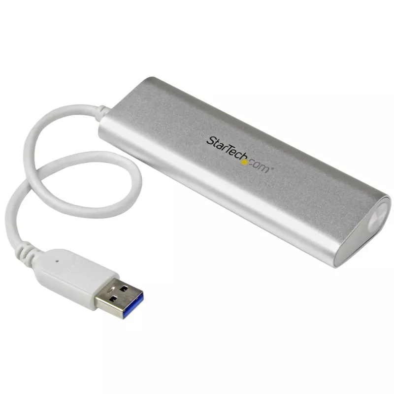 StarTech.com hub USB 4 porte, USB A a 4 porte USB-A, USB 5 Gbit/s, design robusto, bus-powered, hub USB 3.0 portatile per laptop