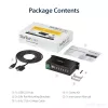 StarTech.com ST7200USBM hub USB 2.0 industriale a 7 porte, custodia in metallo, protezione ESD e da sovratensioni, montabile su guida DIN/parete/scrivania, 7–24 V DC, conforme TAA, nero