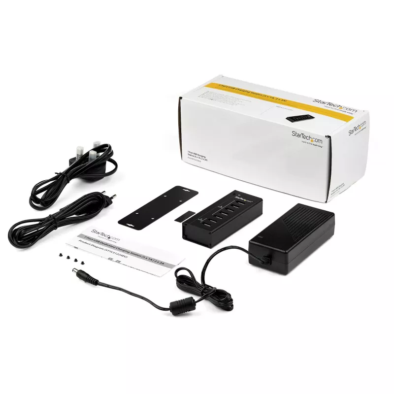 StarTech.com stazione di ricarica USB 7 porte con 5 porte da 1 A e 2 porte da 2 A