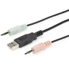 StarTech.com switch KVM DisplayPort 2 porte – 4K 60Hz – switch KVM desktop USB DP 1.2 UHD dual port compatto con cavi da 1,2 m e audio – bus-powered e commutazione remota – MacBook ThinkPad