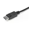 StarTech.com switch KVM DisplayPort 2 porte – 4K 60Hz – switch KVM desktop USB DP 1.2 UHD dual port compatto con cavi da 1,2 m e audio – bus-powered e commutazione remota – MacBook ThinkPad