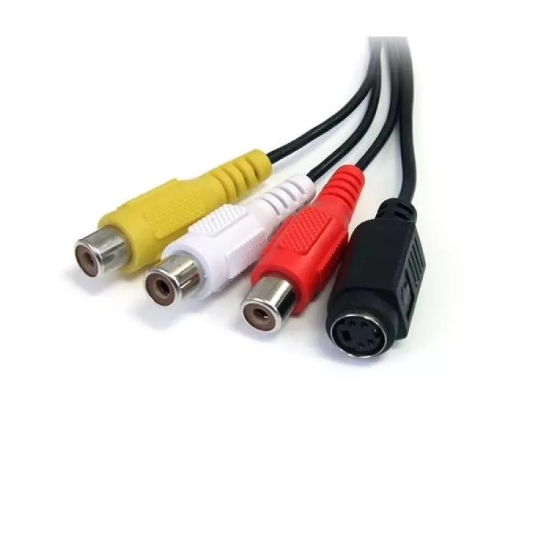StarTech.com cavo adattatore acquisizione video USB – cavo dispositivo acquisizione video S-Video/Composite a USB 2.0 SD – supporto TWAIN – convertitore analogico-digitale per archiviazione multimediale – solo Windows