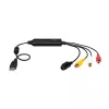 StarTech.com cavo adattatore acquisizione video USB – cavo dispositivo acquisizione video S-Video/Composite a USB 2.0 SD – supporto TWAIN – convertitore analogico-digitale per archiviazione multimediale – solo Windows