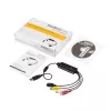 StarTech.com cavo adattatore acquisizione video USB – cavo dispositivo acquisizione video S-Video/Composite a USB 2.0 SD – supporto TWAIN – convertitore analogico-digitale per archiviazione multimediale – solo Windows