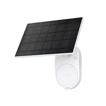 TP-Link Tapo pannello solare SPECIFICHE: 5,2 V 2,5 W FUNZIONE: connettore di ricarica Type-C, alimentazione continua, installazione solare flessibile, funziona con telecamera a batteria, cavo di ricarica 4 m (totale), resistente alle intemperie (IP65)