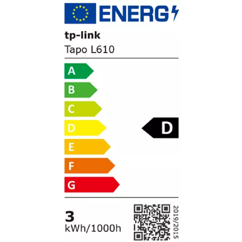 Lampadina smart TP-Link Tapo L610 Wi-Fi dimmerabile bianco
