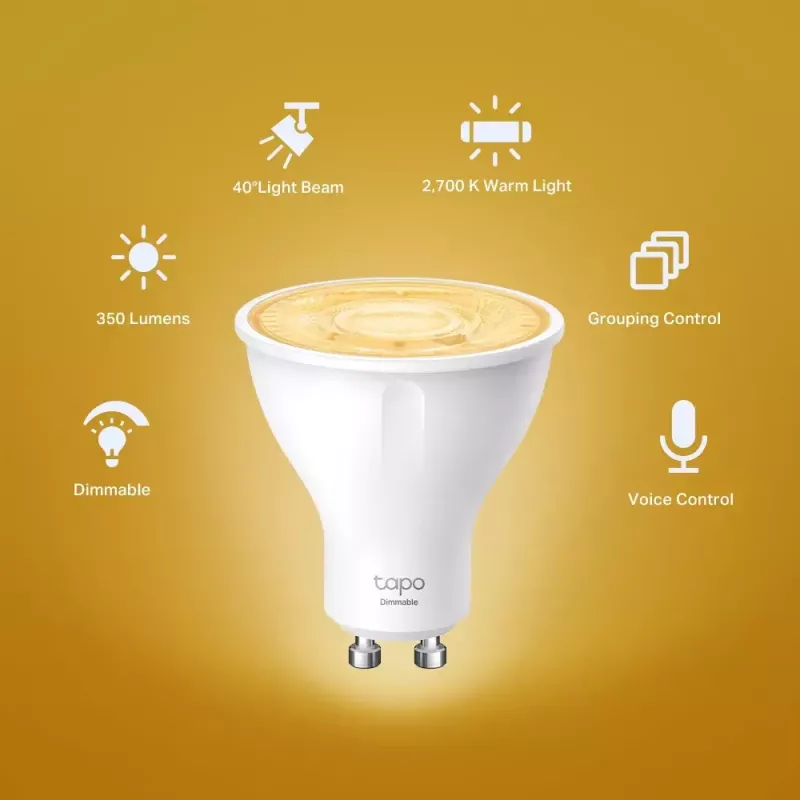 Lampadina smart TP-Link Tapo L610 Wi-Fi dimmerabile bianco