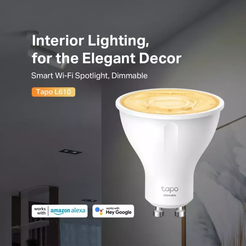 Lampadina smart TP-Link Tapo L610 Wi-Fi dimmerabile bianco