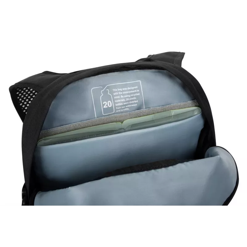 Targus TBB641GL EcoSmart Zero Waste zaino per laptop da 15–16 pollici, in plastica, nero