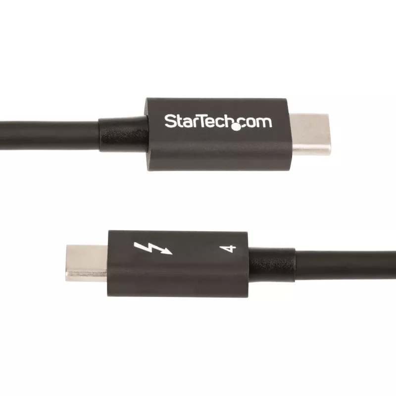 StarTech.com cavo Thunderbolt 4 da 3ft (1m) – 40 Gbit/s – 100 W PD – video 4K/8K – cavo Thunderbolt certificato Intel – compatibile con USB4/Thunderbolt 3/USB 3.2/USB Type-C/DisplayPort