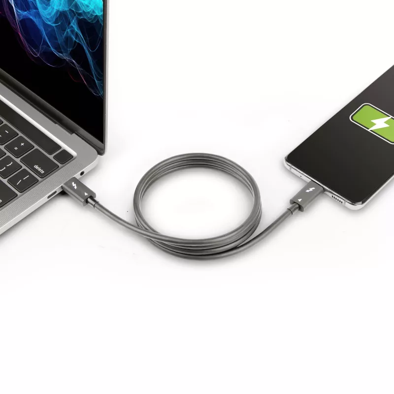 StarTech.com cavo Thunderbolt 4 da 3ft (1m) – 40 Gbit/s – 100 W PD – video 4K/8K – cavo Thunderbolt certificato Intel – compatibile con USB4/Thunderbolt 3/USB 3.2/USB Type-C/DisplayPort
