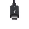 StarTech.com cavo Thunderbolt 5 da 3ft (1m), 80 Gbit/s/fino a 120 Gbit/s, 240 W PD, 8K 60 Hz, cavo Thunderbolt certificato – compatibile con Thunderbolt 4/USB4/USB-C
