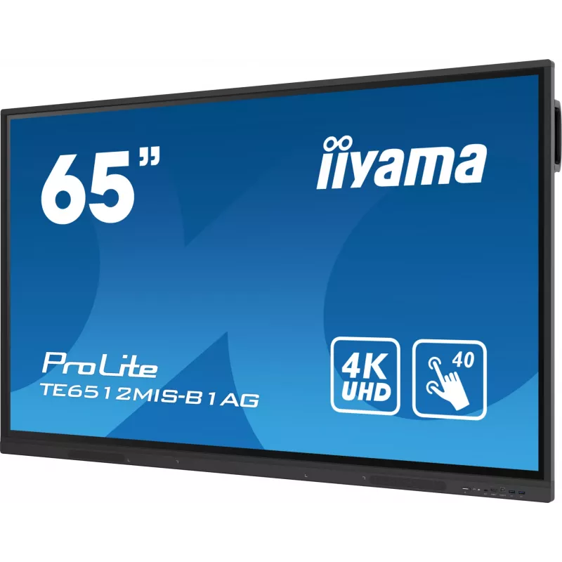 iiyama display interattivo touchscreen 4K UHD da 65