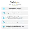 StarTech.com adattatore USB-C a Ethernet 2.5GbE con convertitore USB-A, NIC NBASE-T, USB 3.0 Type-C 2.5/1G rete multi speed, compatibile Thunderbolt, Windows e Mac