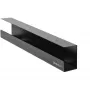 StarTech.com UDCMTRAY canalina passacavi da montare sotto la scrivania per scrivanie regolabili in altezza, 60 x 11,4 x 7,6 cm, nera