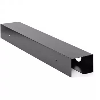 StarTech.com canalina per gestione cavi sottoscrivania – canalina portacavi per ufficio/scrivania regolabile – supporto per scrivania/tavolo per cavi/fili/ciabatta – gestione cavi computer – 23-1/2“L x 4-1/2”P